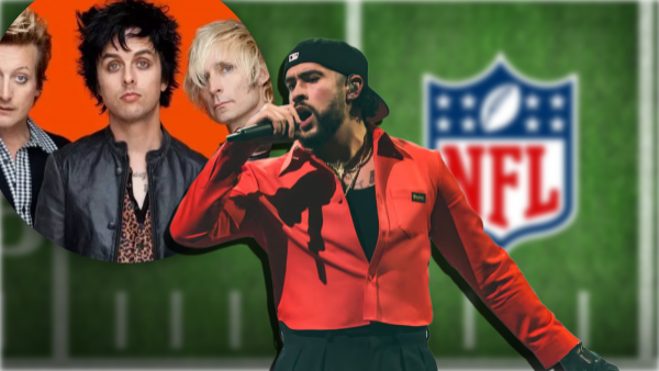 Bad Bunny y Green Day juntos en el espectáculo musical del Super Bowl LX