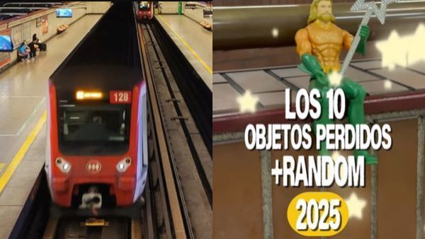 Desde una maleta hasta una cocinilla: Metro publica lista de objetos perdidos más insólitos del 2025
