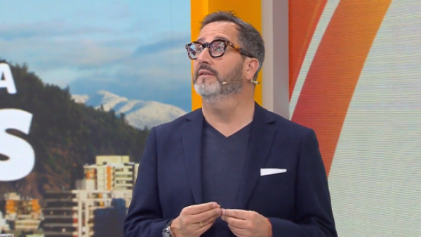 Temblor en vivo: La aplaudida reacción de Eduardo Fuentes en el "Buenos Días a Todos"
