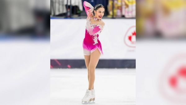 Madeline Schizas, la patinadora que olvidó entregar una tarea en medio de los Juegos Olímpicos de Invierno
