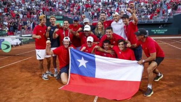 Chile dio un importante salto en el ranking de selecciones de la Copa Davis