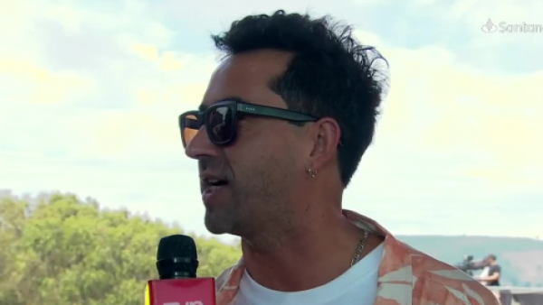 Santa Cochiguagua tras abrir el Surfestival: "Es un sueño hecho realidad"
