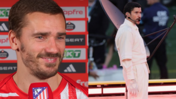 <p>Antoine Griezmann se suma a la fiebre por Bad Bunny y canta "Titi me preguntó"</p>Antoine Griezmann se suma a la fiebre por Bad Bunny y canta "Titi me preguntó"

