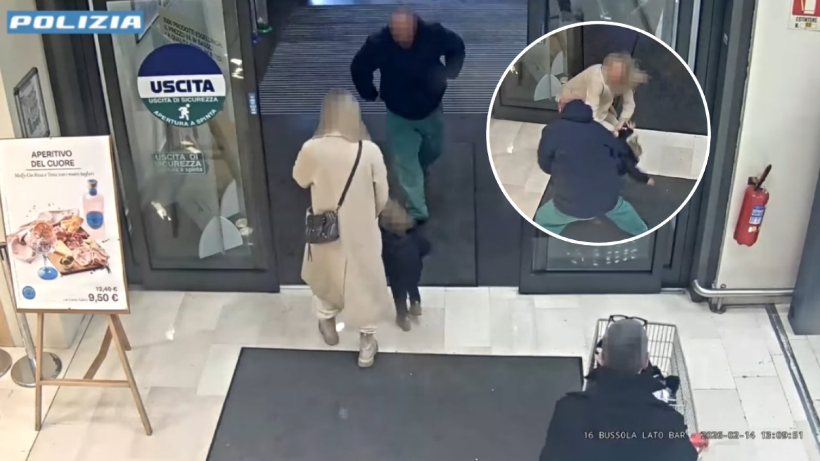 Italia: intentan secuestrar a niña de un año desde supermercado