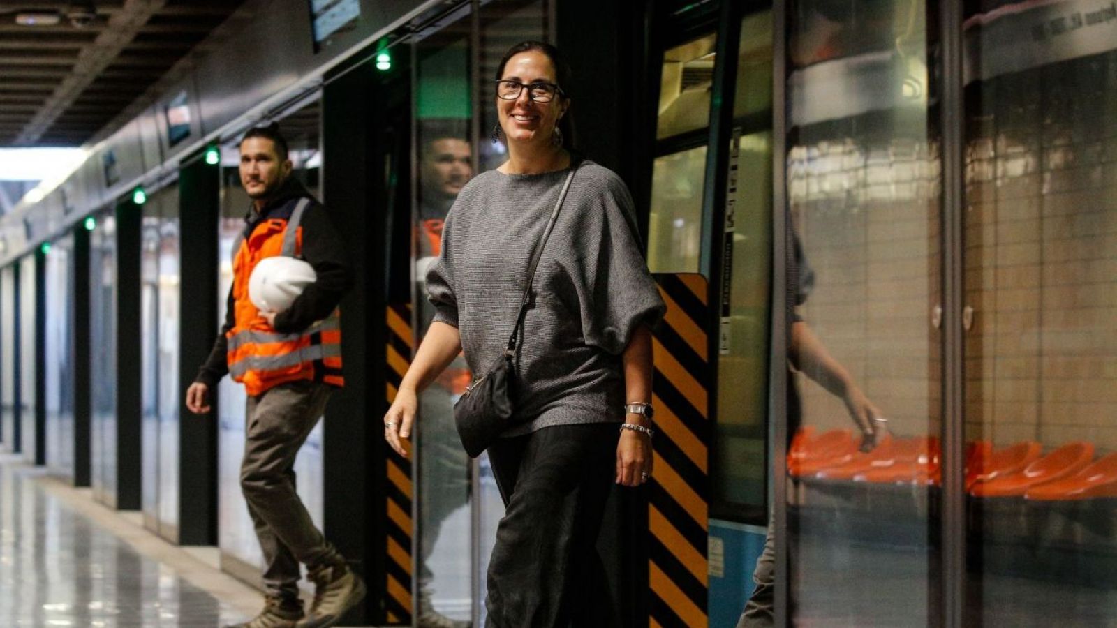 Metro inició pruebas de las puertas de andén en estación San Pablo
