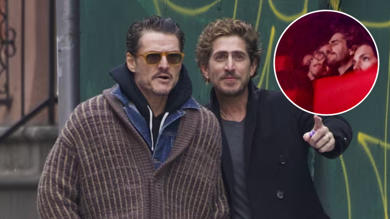 Ahora fueron vistos en el cine: aparecen nuevas fotos entre Pedro Pascal y Rafael Olarra