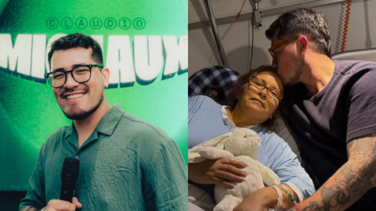 "Gracias por amarme tanto": Claudio Michaux confirma la muerte de su madre