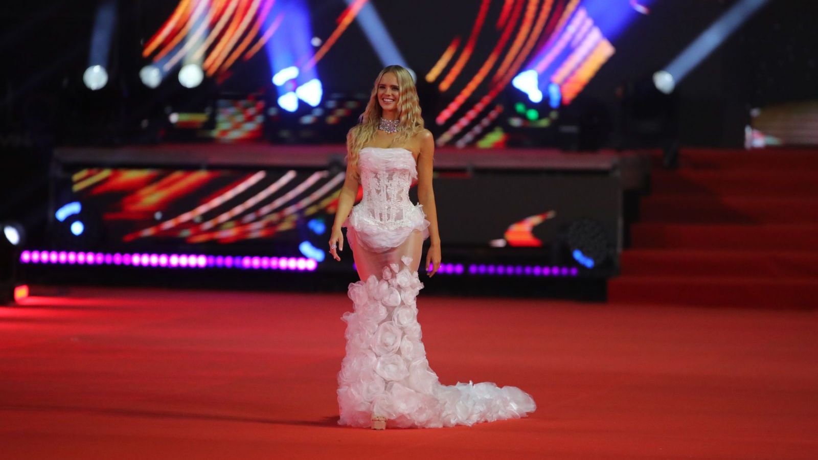 ¿En qué se inspiró?: Inna Moll entrega detalles desconocidos de su vestido para la Gala del Festival
