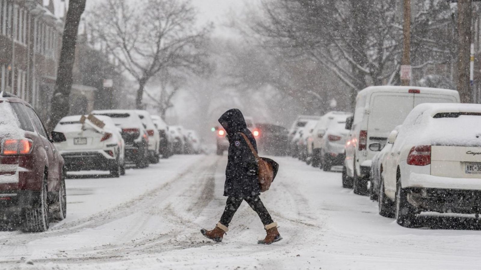 Casi un metro de nieve: Así amaneció Nueva York por histórica tormenta invernal

