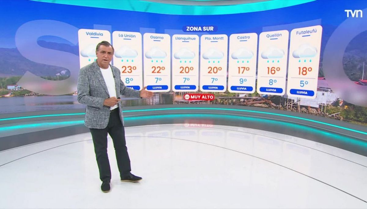 Program Tvtiempos Pronóstico del tiempo: Viernes 27 de febrero 2026 | TV Tiempo | TVN