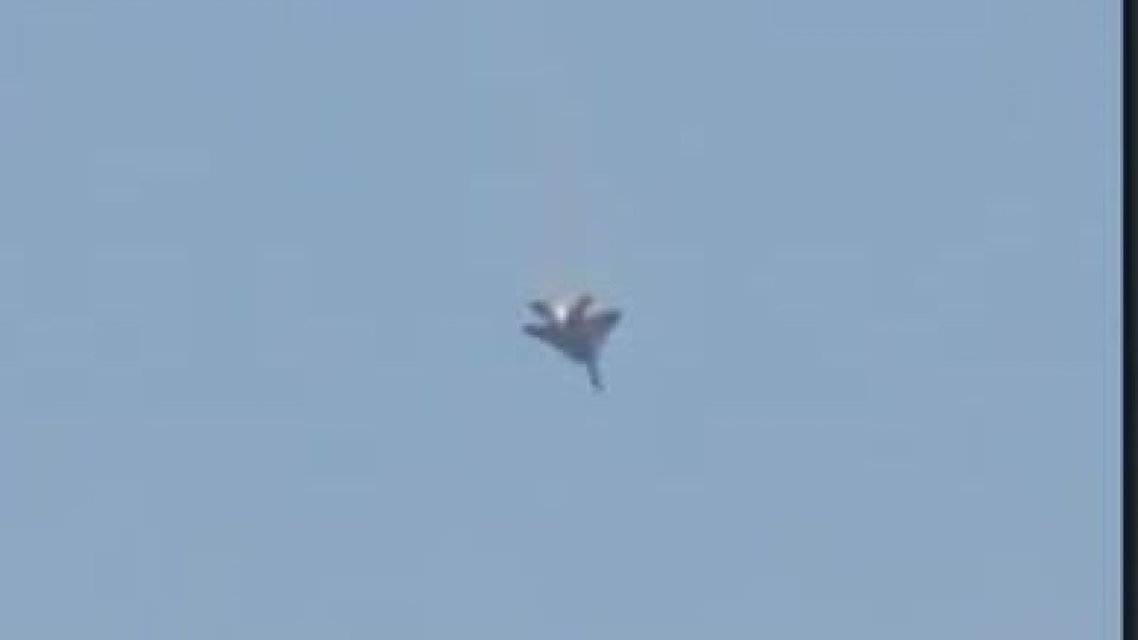 Captan caída de avión de combate estadounidense en Kuwait
