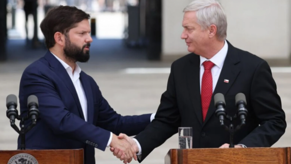 La última bilateral: José Antonio Kast llega a La Moneda para reunirse con el Presidente Boric
