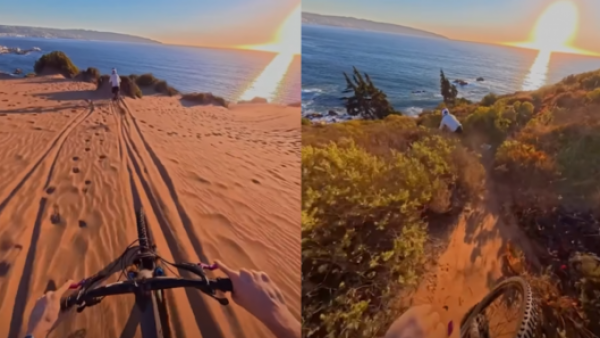 Concón lleva a Fiscalía el descenso de ciclistas europeos por las dunas