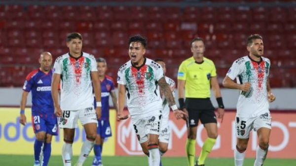 Palestino derrota a la Universidad de Chile y la elimina de la Copa Sudamericana
