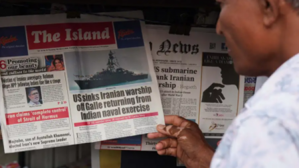 Ataque con torpedo de EE.UU. a buque iraní deja al menos 87 muertos en Sri Lanka