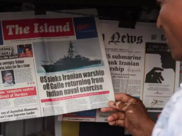 Ataque con torpedo de EE.UU. a buque iraní deja al menos 87 muertos en Sri Lanka