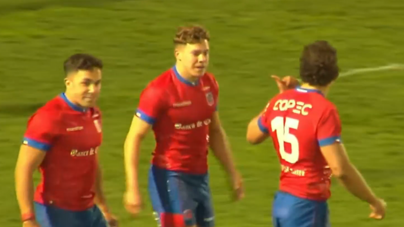¡Federico Kennedy en el try al final del amistoso con Italia XV!
