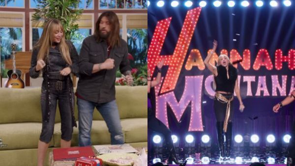 ¡Primeras imágenes!: Miley Cyrus se reencuentra con Hannah Montana para celebrar su 20° aniversario
