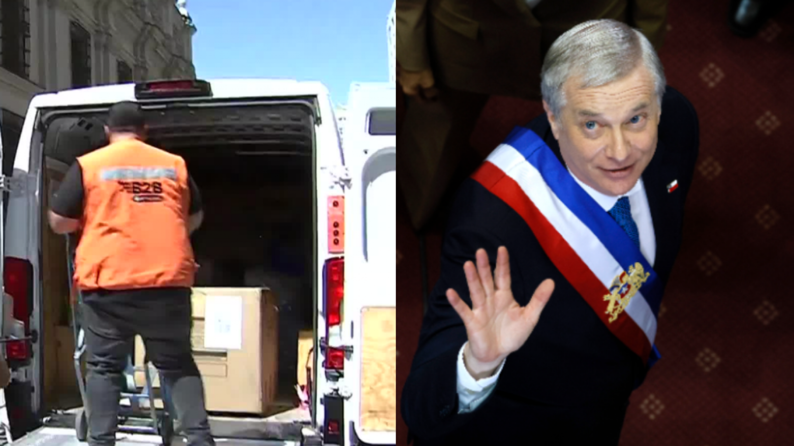 <p>Comienza la instalación en La Moneda: llegan los muebles del Presidente Kast</p>
