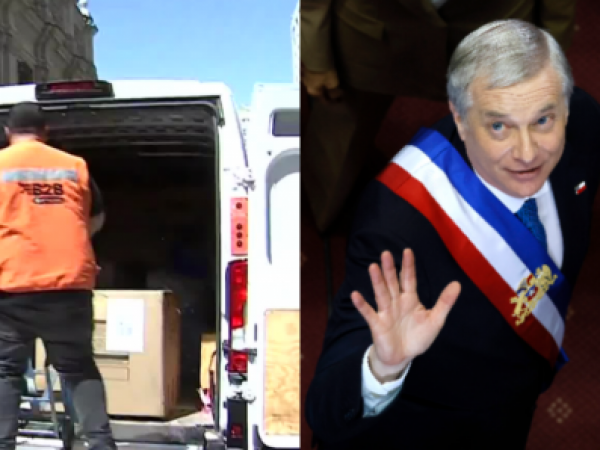 Comienza la instalación en La Moneda: llegan los muebles del Presidente Kast