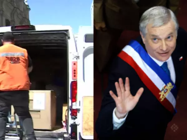 Comienza la instalación en La Moneda: llegan los muebles del Presidente Kast