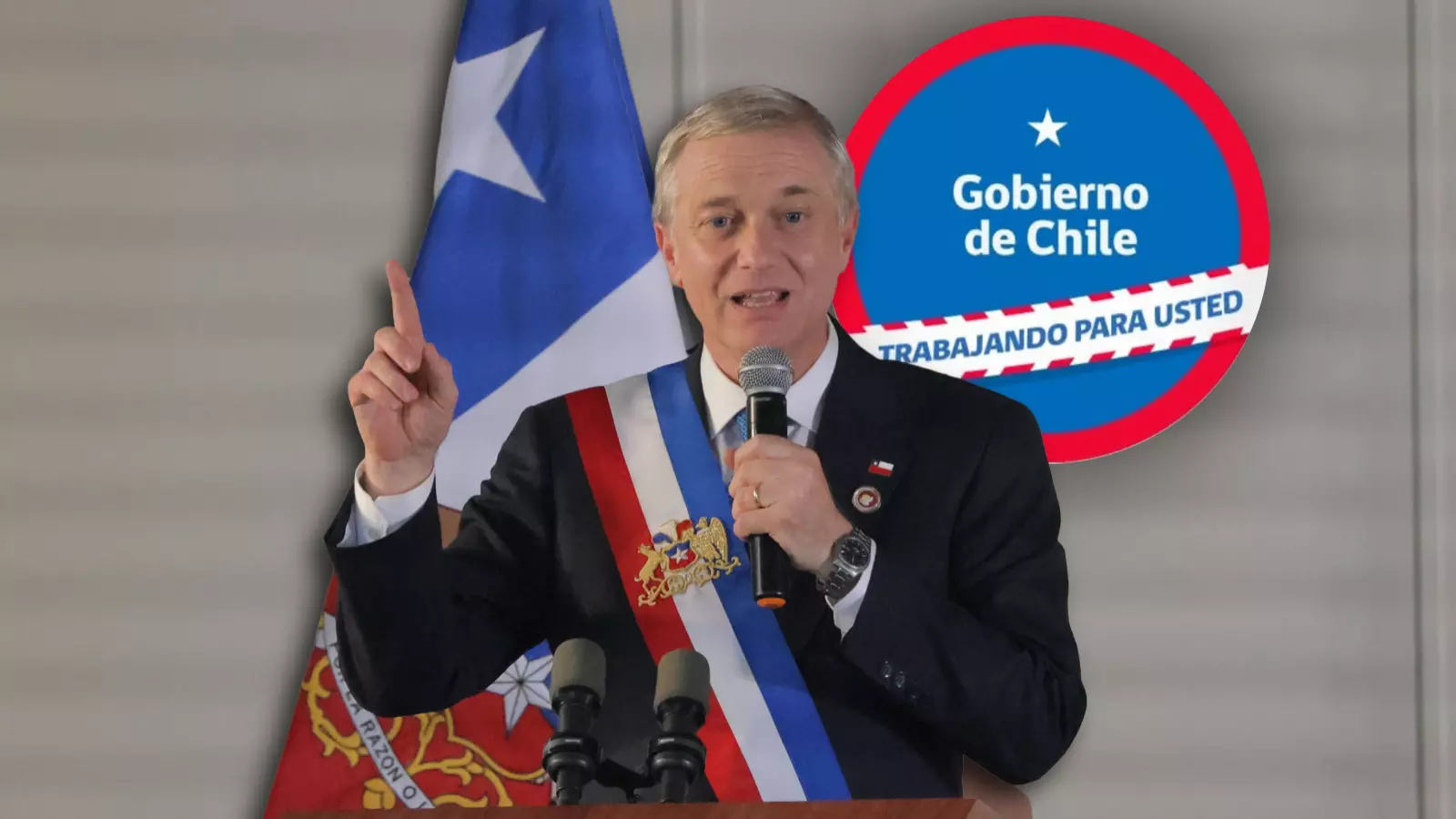Gobierno de Kast presenta el nuevo logo tras el cambio de mando