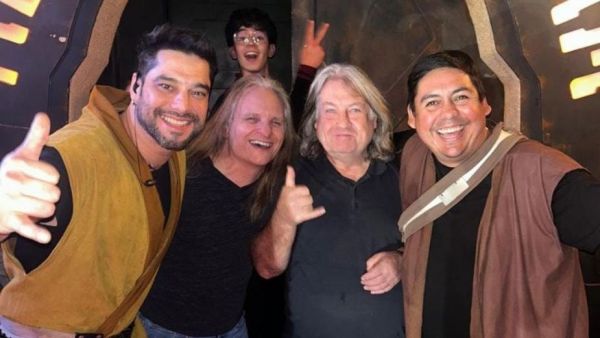 Matt Laug, baterista de AC/DC, visitando Nowa’s Cantina.