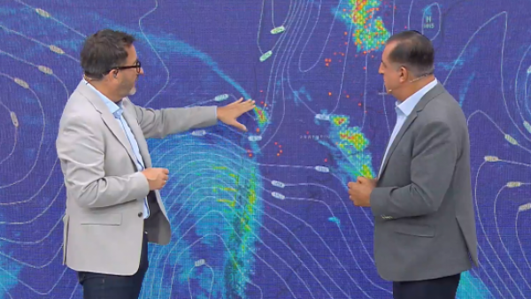 "En una de esas...": Iván Torres se refiere al pronóstico de lluvias para la zona central
