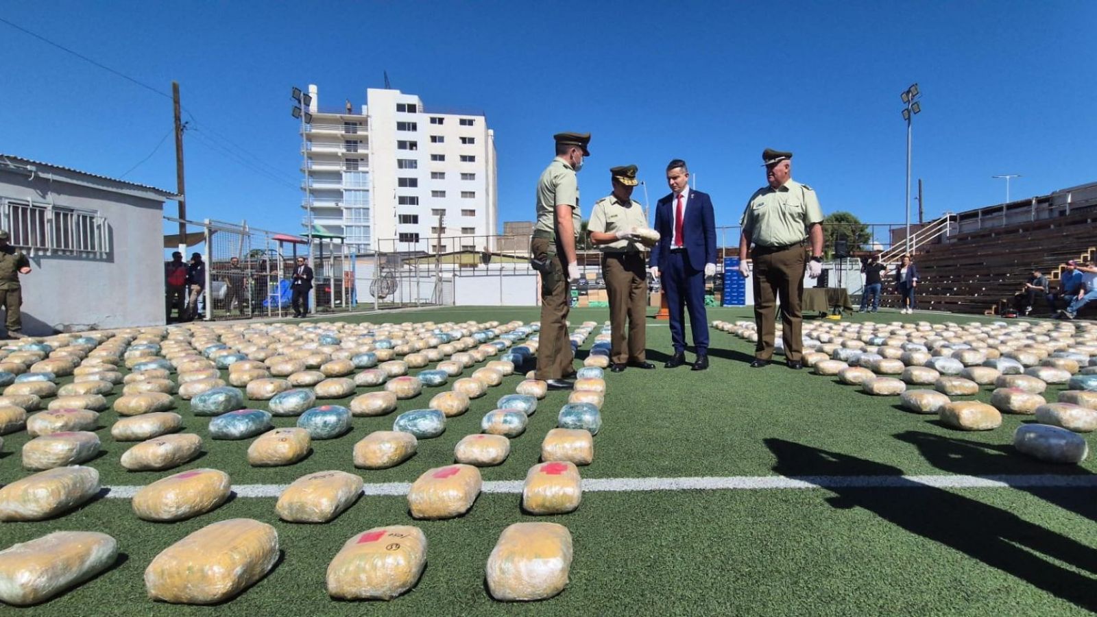 <p>Incautan 1.348 kilos de drogas en dos procedimientos en Antofagasta</p>
