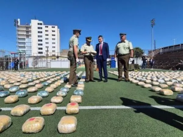 Incautan 1.348 kilos de drogas en dos procedimientos en Antofagasta