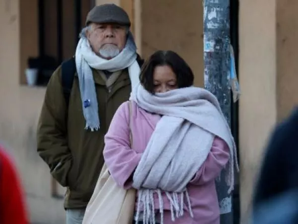 Frío en la Región Metropolitana.