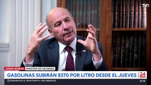 Desde este jueves: Gobierno anuncia histórica alza en precios de las bencinas
