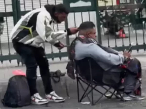 Corte de pelo en Estación Central