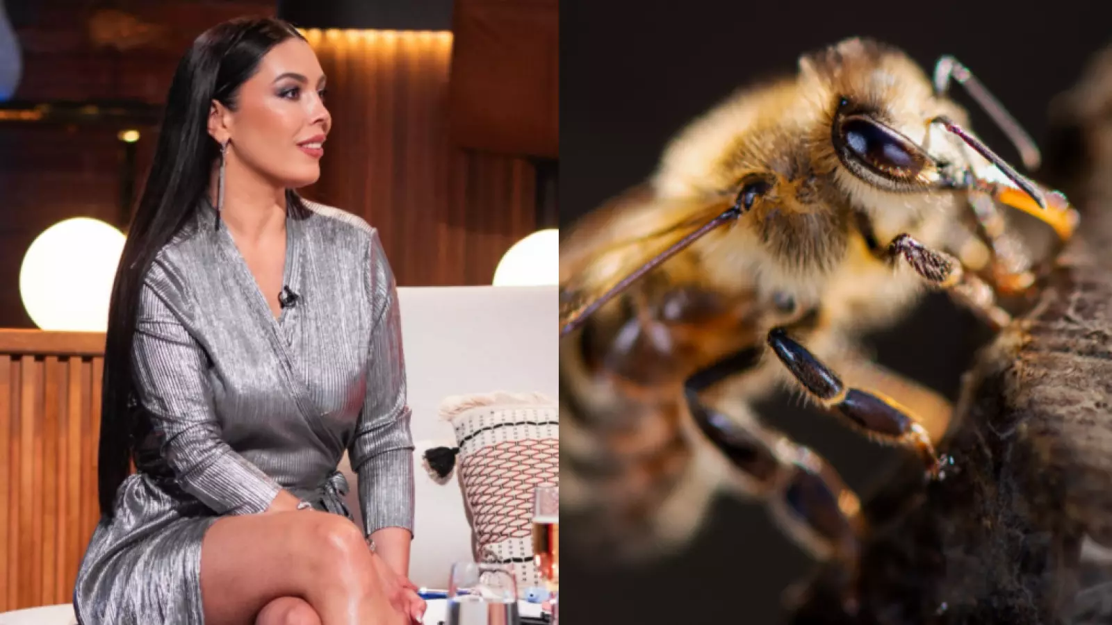 Así quedó el rostro de Daniela Aránguiz tras sufrir una picadura de abeja