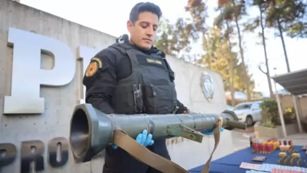 Cae banda narco que poseía lanzacohetes para atacar búnkeres