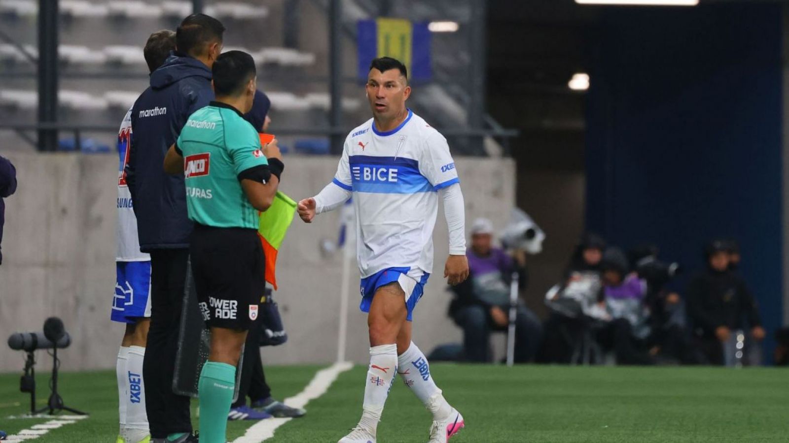 <p>La UC dio a conocer el alcance de la lesión sufrida por Gary Medel</p>
