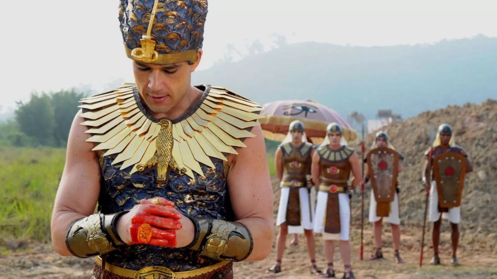 "Agua en sangre" en "Moisés y los 10 Mandamientos" marca el rating más alto de la teleserie