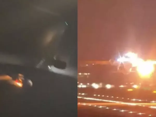 Turbina de avión explota tras el despegue
