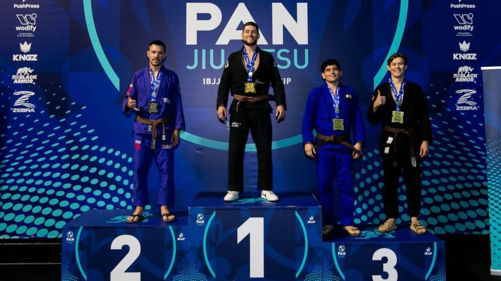 Chileno se titula campeón panamericano de Jiu Jitsu

