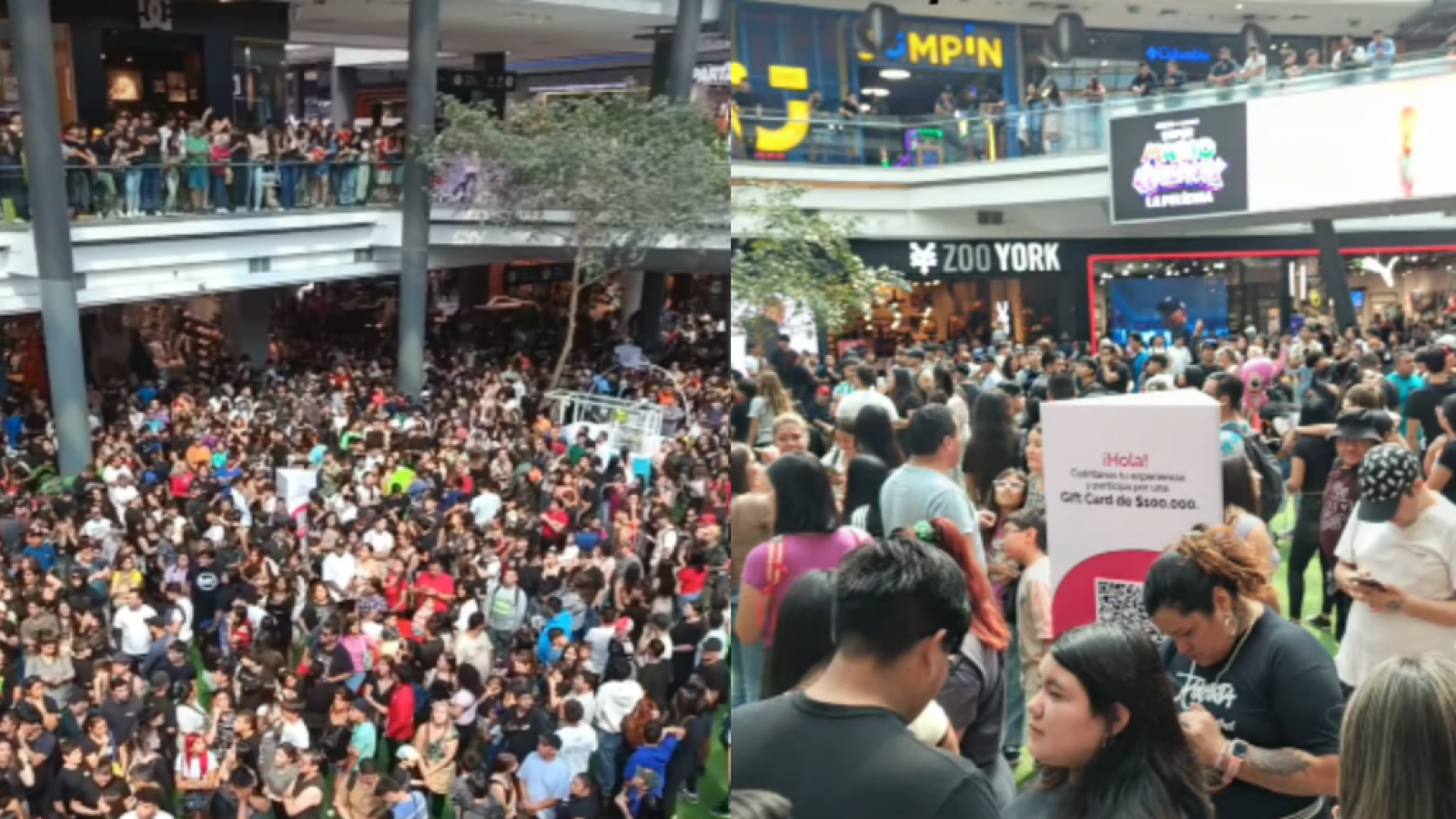 <p>Mall Plaza Vespucio evalúa acciones legales contra influencer que repartió $700 mil</p>
