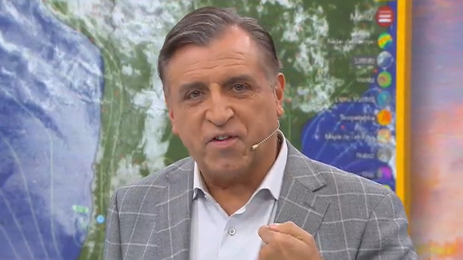 Se enojó don Iván: ¿Podría llover mañana en la zona central?
