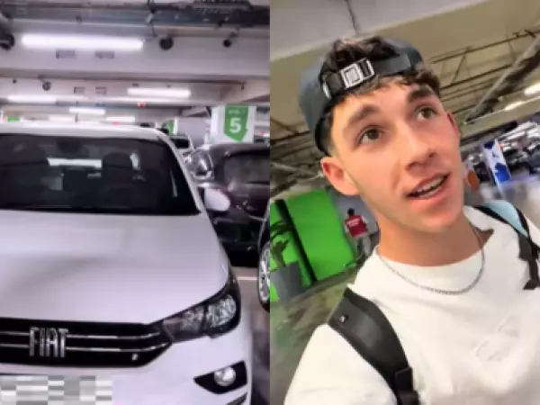 Video viral: argentinos quedan impactados con estacionamientos en Chile