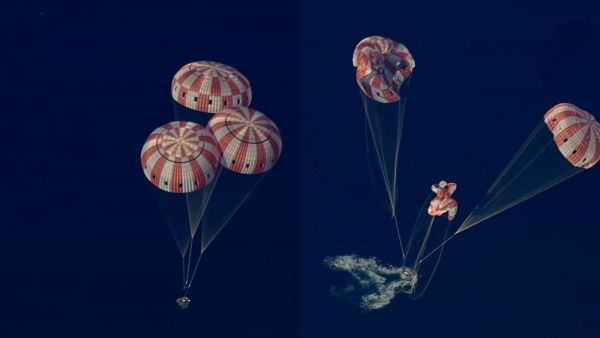 Regresaron con éxito: así fue la llegada de la misión Artemis II a la Tierra
