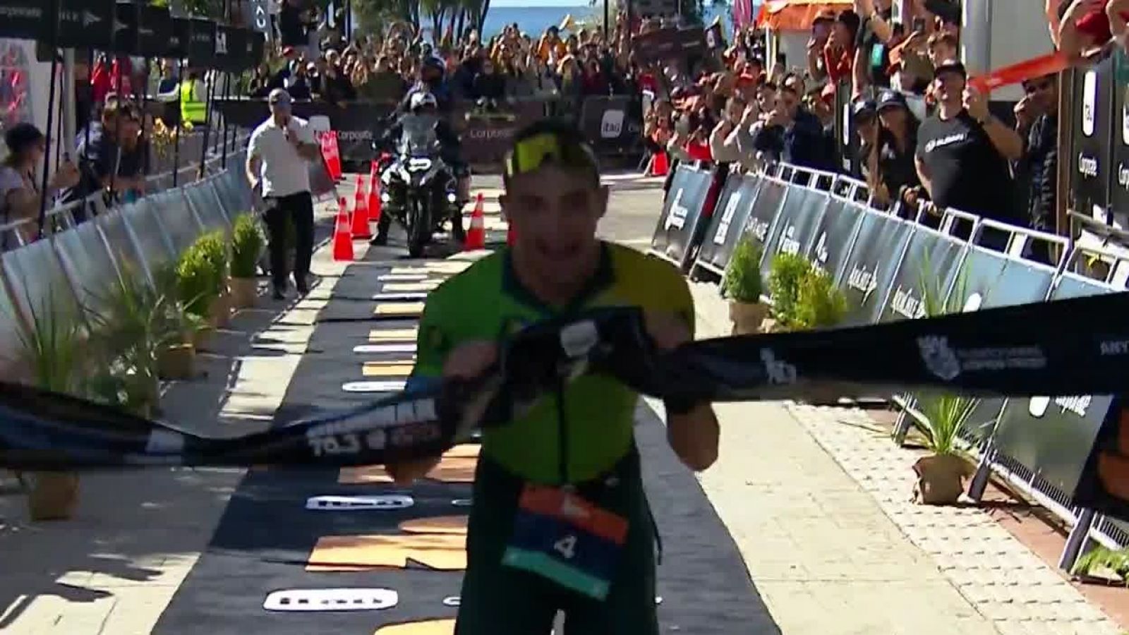 El alemán Marcel Bolbat gana el Ironman 70.3 de Puerto Varas
