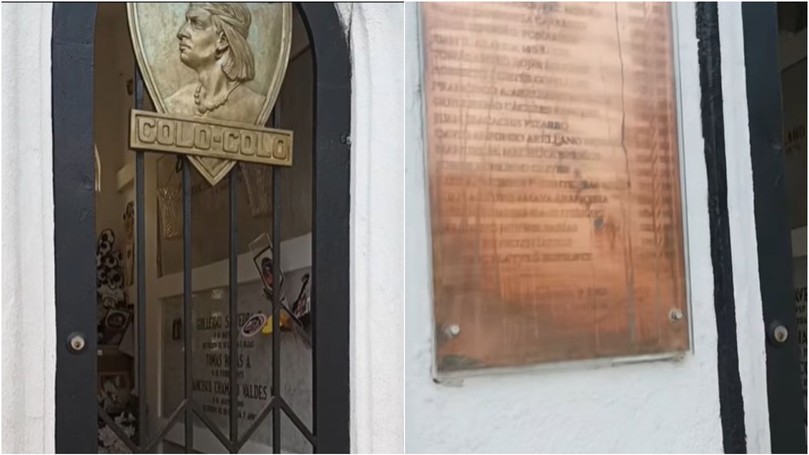 A días del aniversario 101: vandalizan mausoleo de Colo Colo en el Cementerio General
