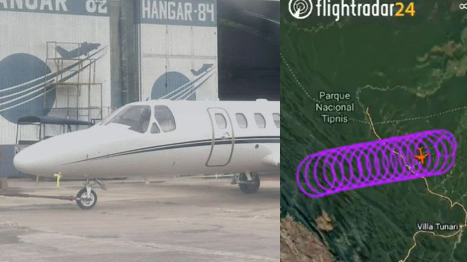 Avión cae en Bolivia luego de volar por horas en círculos y sin comunicación
