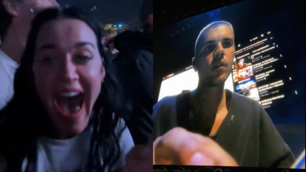 <p>La eufórica reacción de Katy Perry durante el concierto de Justin Bieber en Coachella 2026</p>La eufórica reacción de Katy Perry durante el concierto de Justin Bieber en Coachella 2026

