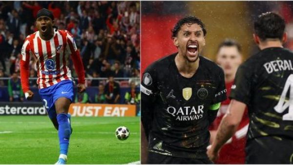 Champions League: Atlético de Madrid y Paris Saint Germain son los primeros semifinalistas
