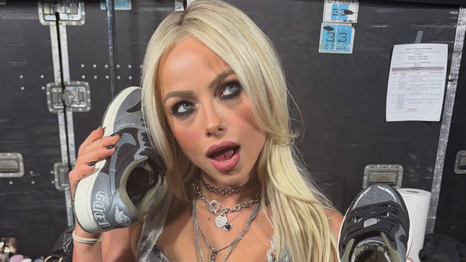 A días de WrestleMania 42: así quedó el rostro de Liv Morgan tras encontrón con Stephanie Vaquer
