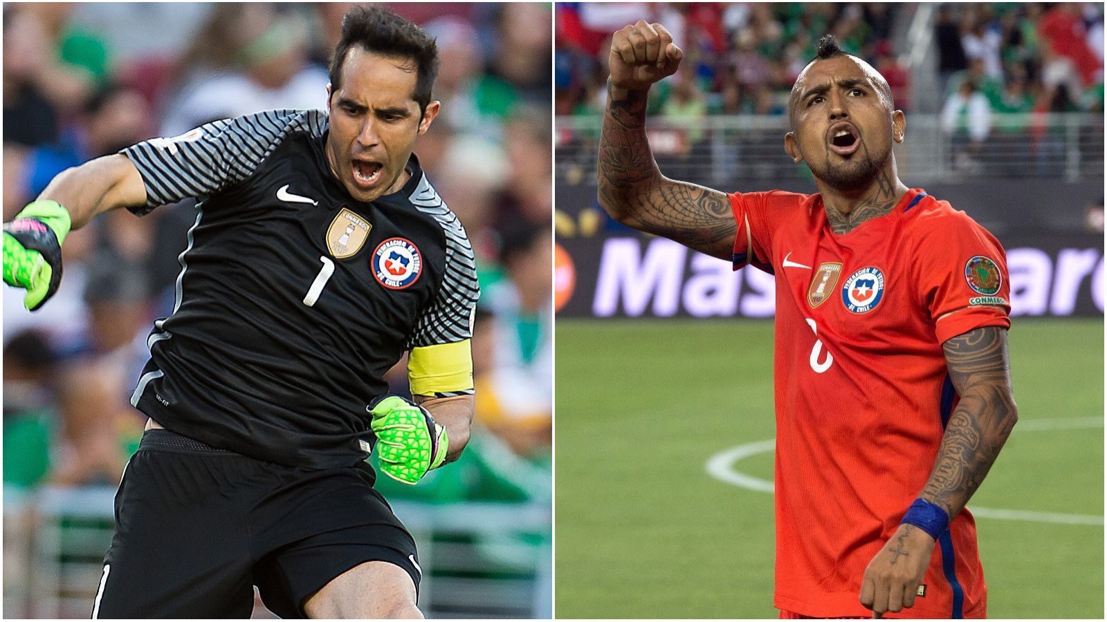 Más de 15 mil 'me gusta': la contundente respuesta de Bravo y Vidal a hincha mexicano que menospreció a la Selección Chilena

